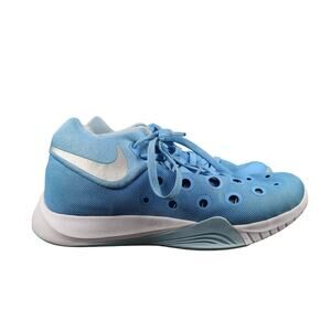 Nike Shoes Mens 7 Basketball Sneakers Hyperquickness Trainer Athletic Blue White